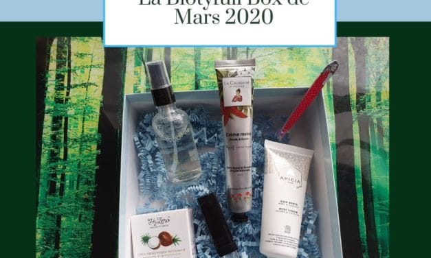 La Biotyfull Box de Mars 2020
