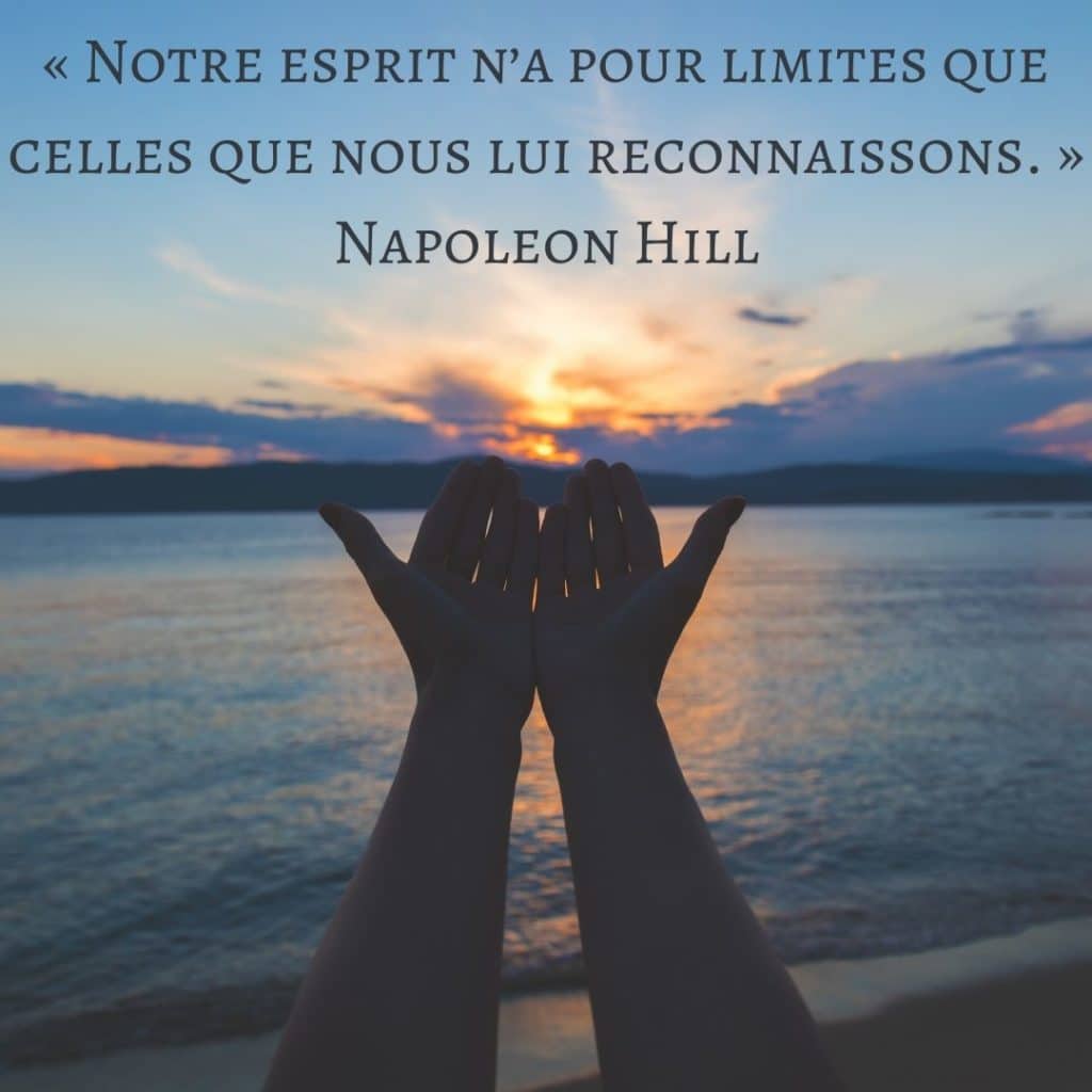loi d'attraction - citation de Napoleon Hill