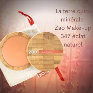 La terre cuite minérale Zao Make-up 347 éclat naturel -