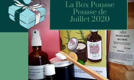 La Box Pousse Pousse de Juillet 2020