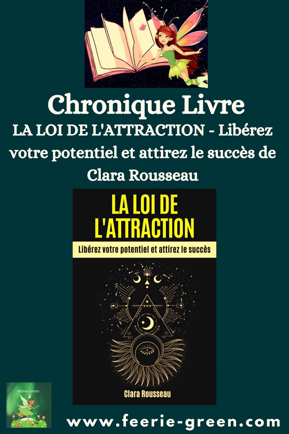 LA LOI DE L'ATTRACTION  de Clara Rousseau - pinterest