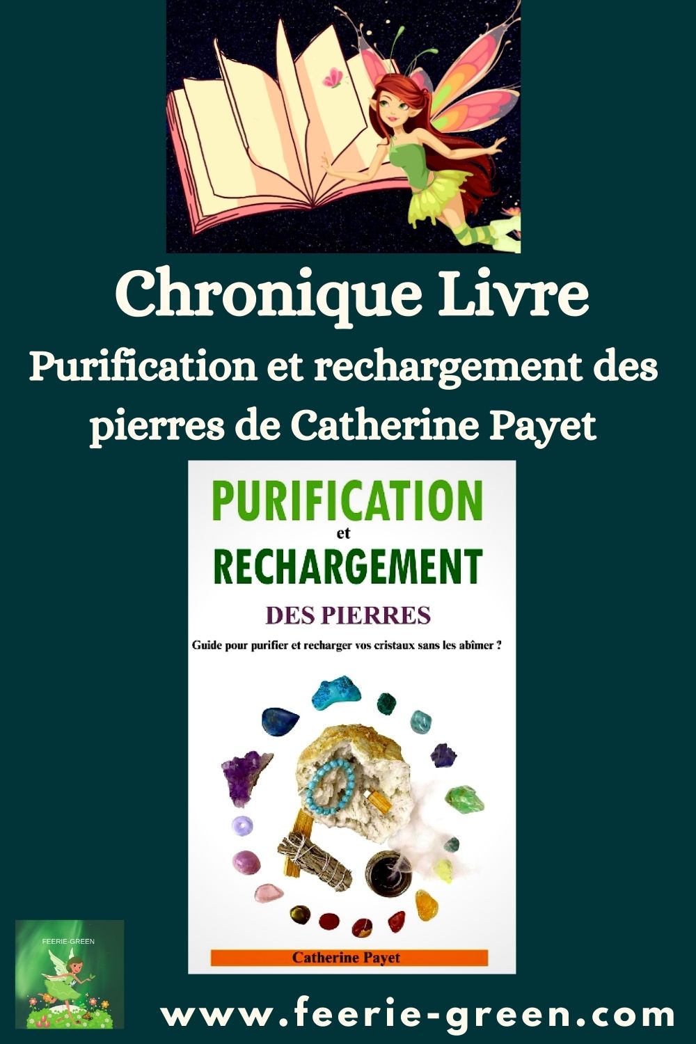 Purification et rechargement des pierres de Catherine Payet - pinterest