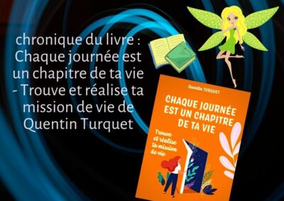 Chaque journée est un chapitre de ta vie: Trouve et réalise ta mission de vie de Quentin Turquet