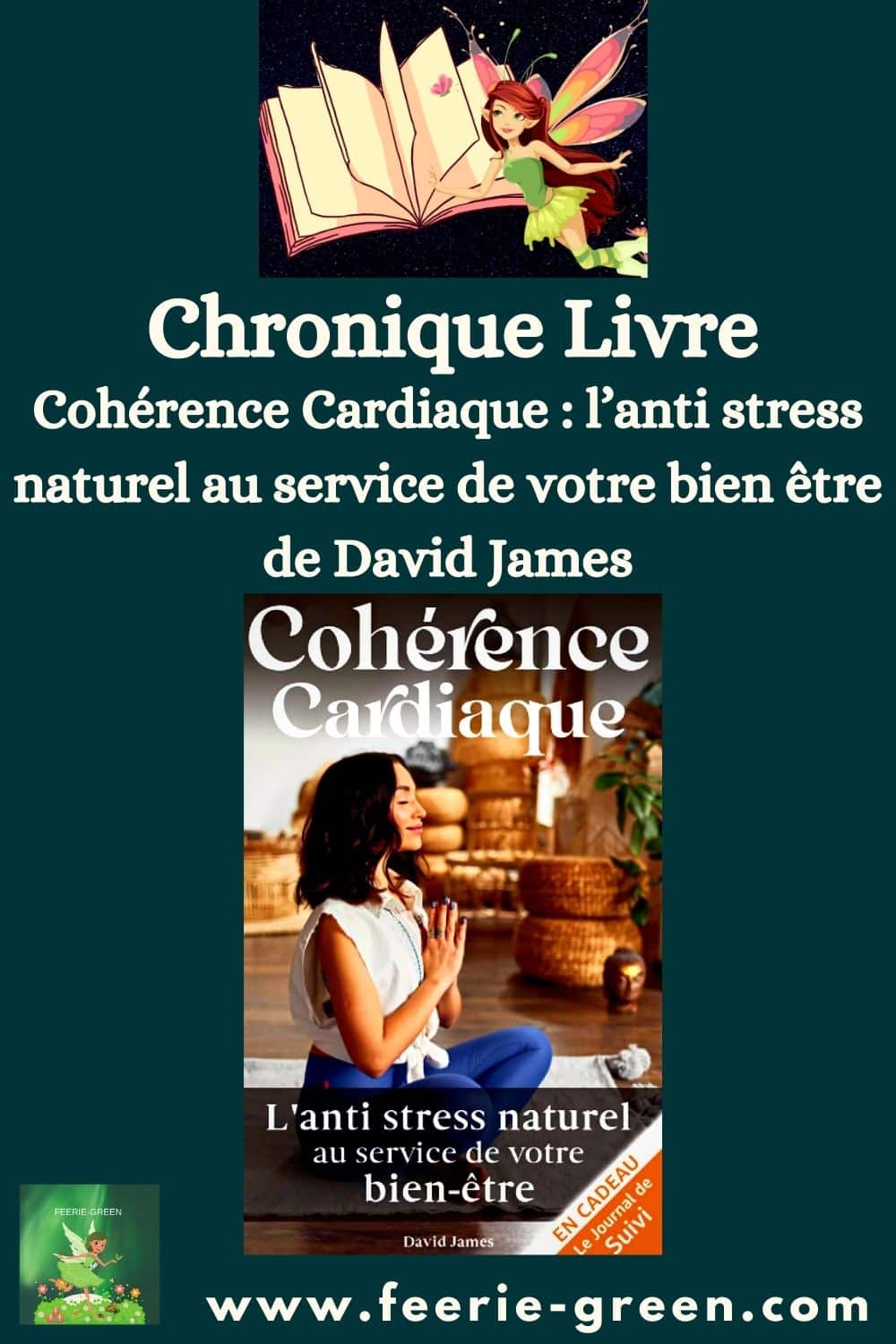 Cohérence Cardiaque l’anti stress naturel au service de votre bien être de David James - pinterest