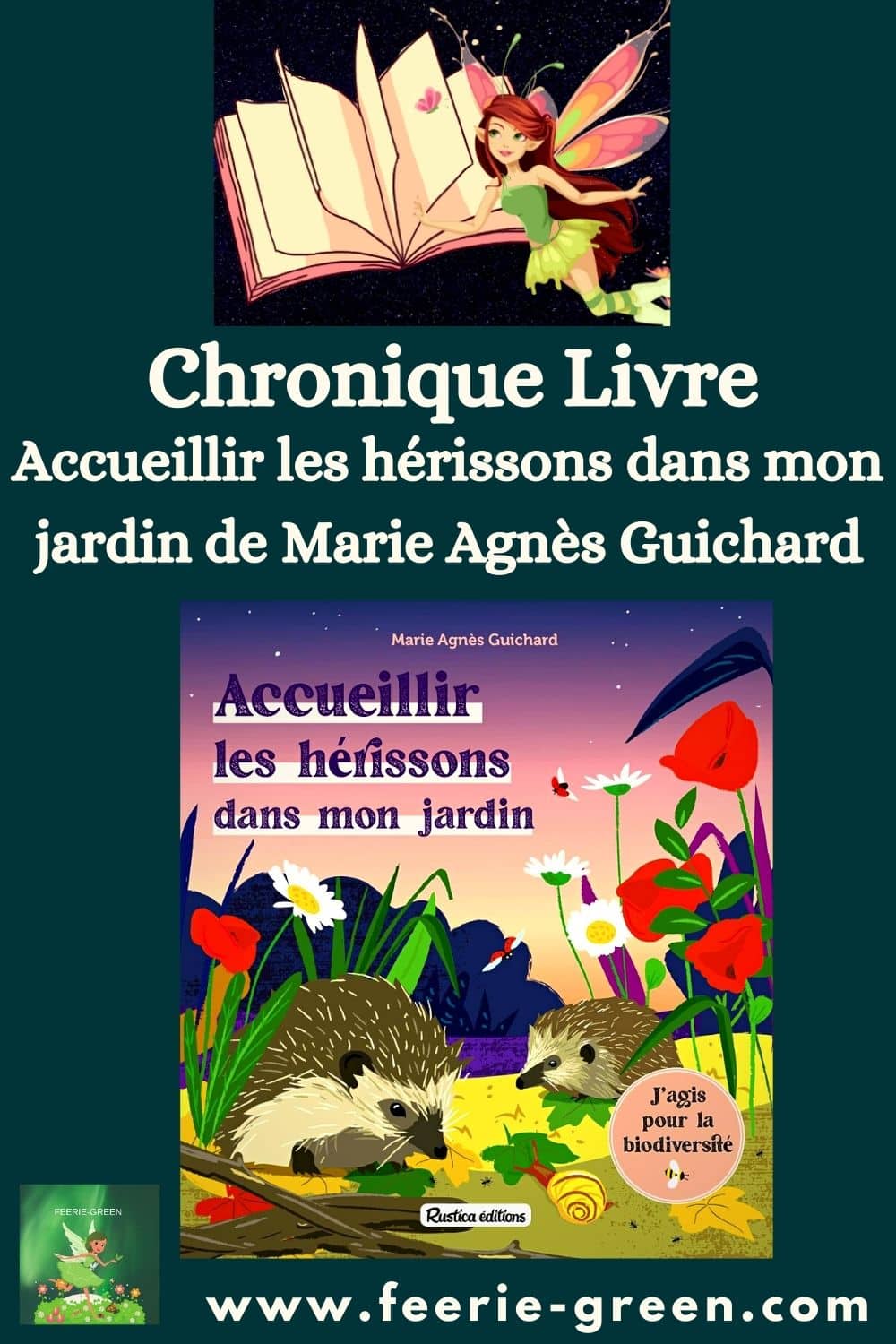  Accueillir les hérissons dans mon jardin de Marie Agnès Guichard - pinterest